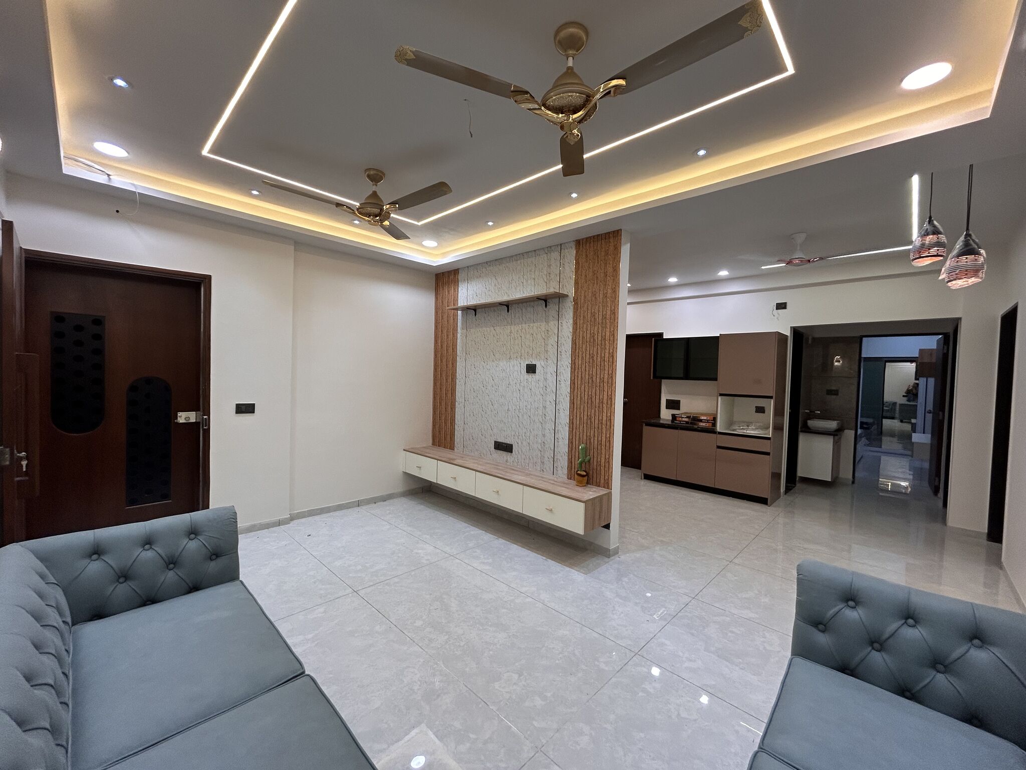 Gachibowli Sky Villa — D'leaps interior project in Hyderabad